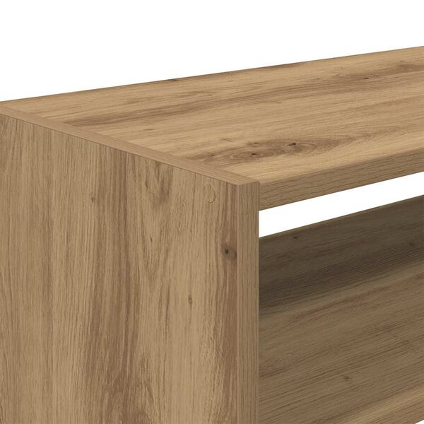 vidaXL Ράφια παπουτσιών 2 τμχ στοιβαζόμενα Artisan Oak 60x30x30,5 cm