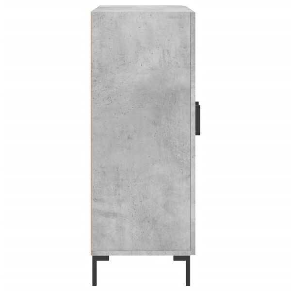 vidaXL Ντουλάπι Γκρι Σκυροδέματος 69,5x34x90 εκ. Επεξεργασμένο Ξύλο
