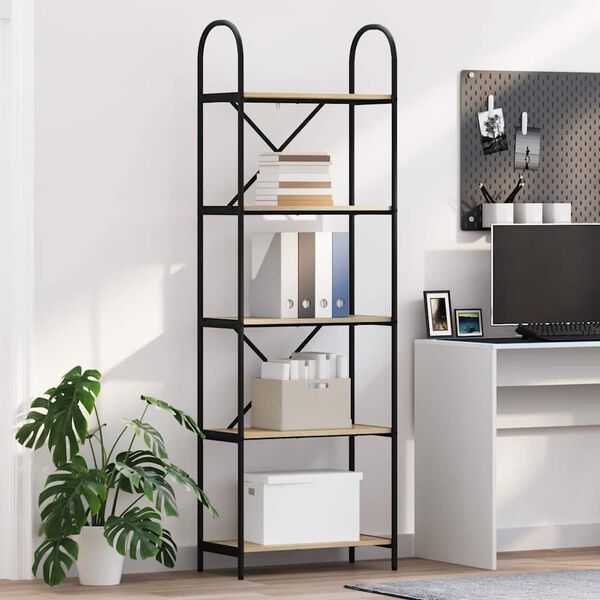 vidaXL &Rho;ά&phi;&iota; &Beta;&iota;&beta;&lambda;ί&omega;&nu; &Delta;&rho;ύ&sigmaf; Sonoma 60 x 30 x 183 &epsilon;&kappa; &Epsilon;&pi;&epsilon;&xi;&epsilon;&rho;&gamma;&alpha;&sigma;&mu;έ&nu;&omicron; &xi;ύ&lambda;&omicron;