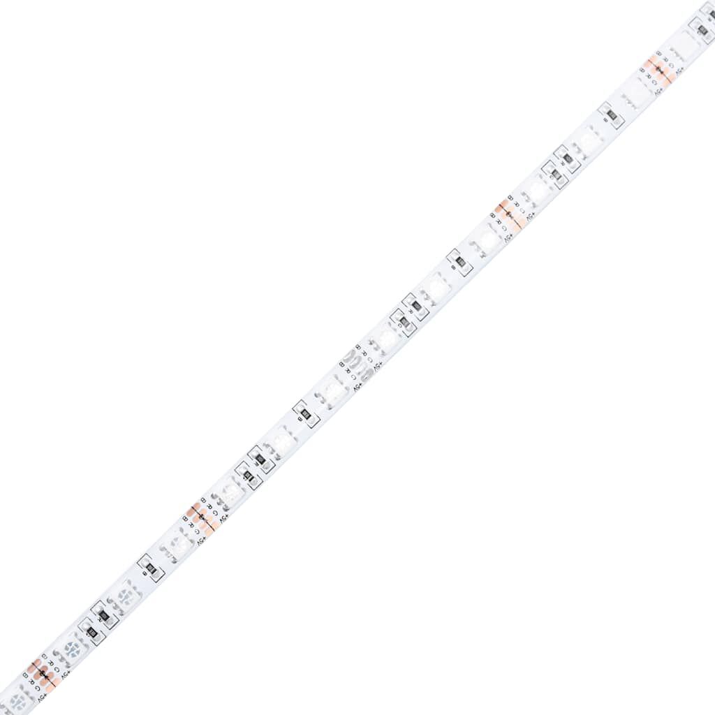 vidaXL Έπιπλο Τηλεόρασης με LED Sonoma Δρυς 120x35x40 εκ.