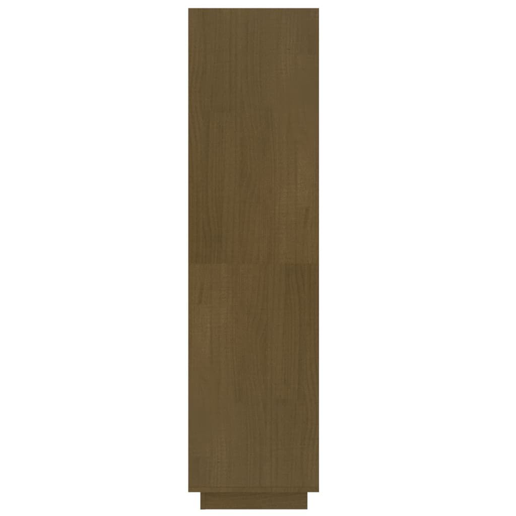 vidaXL Βιβλιοθήκη/Διαχωριστικό Χώρου Μελί 60x35x135 εκ. Μασίφ Πεύκο