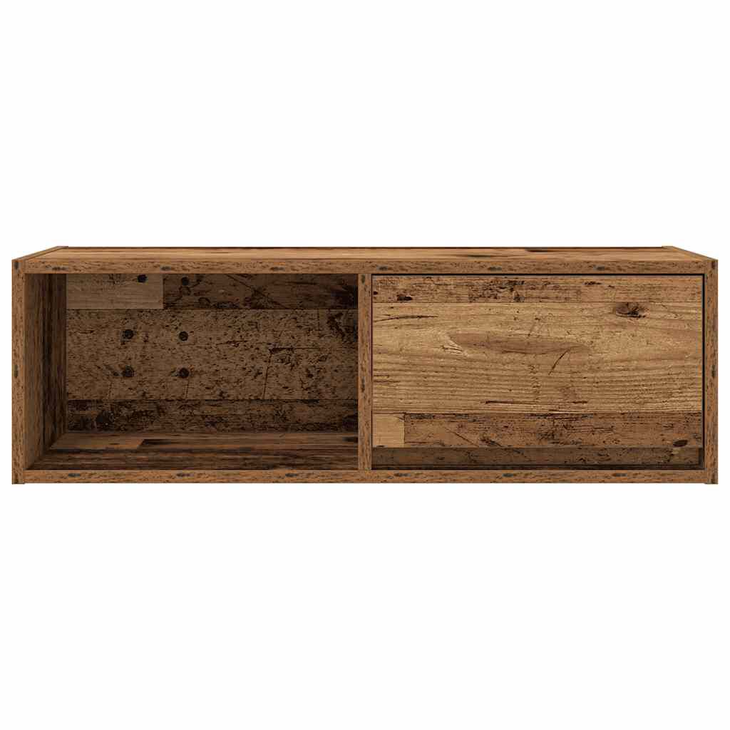 vidaXL Έπιπλο Τηλεόρασης Παλιό Ξύλο 80x31x25,5 εκ. Επεξεργασμένο Ξύλο