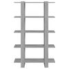 vidaXL Βιβλιοθήκη/Διαχωριστικό Χώρου Γκρι Sonoma 100 x 30 x 160 εκ.