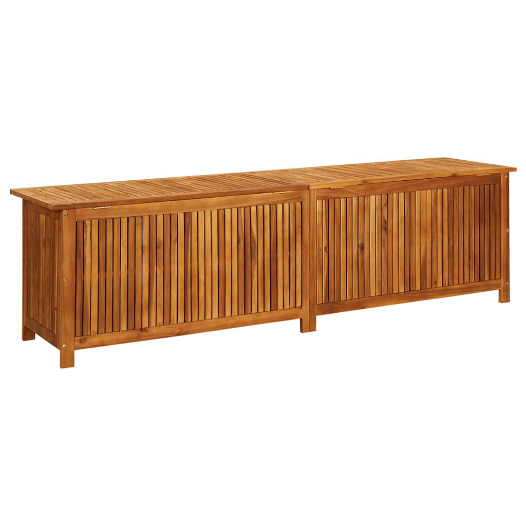 vidaXL Μπαούλο Αποθήκευσης Κήπου 200x50x58 εκ. από Μασίφ Ξύλο Ακακίας