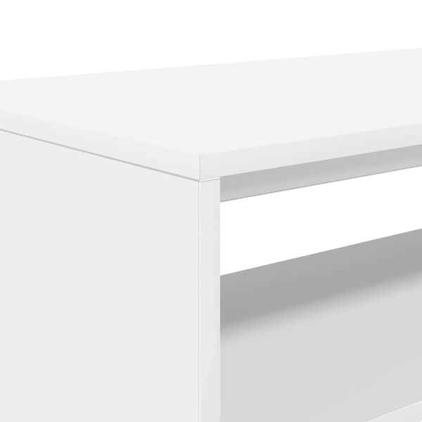 ντουλάπι τηλεόρασης vidaXL Λευκό 60x40x40 cm Κατασκευασμένο ξύλο