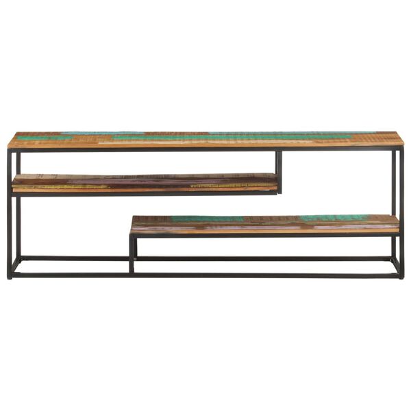 vidaXL Έπιπλο Τηλεόρασης 130 x 30 x 45 εκ. από Μασίφ Ανακυκλωμένο Ξύλο