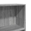vidaXL Βιβλιοθήκη Γκρι Sonoma 40x24x109 εκ. από Επεξεργασμένο Ξύλο