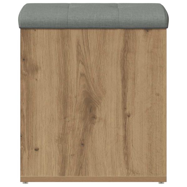 Πάγκος αποθήκευσης vidaXL Artisan Oak 42x42x45 cm Κατασκευασμένο ξύλο