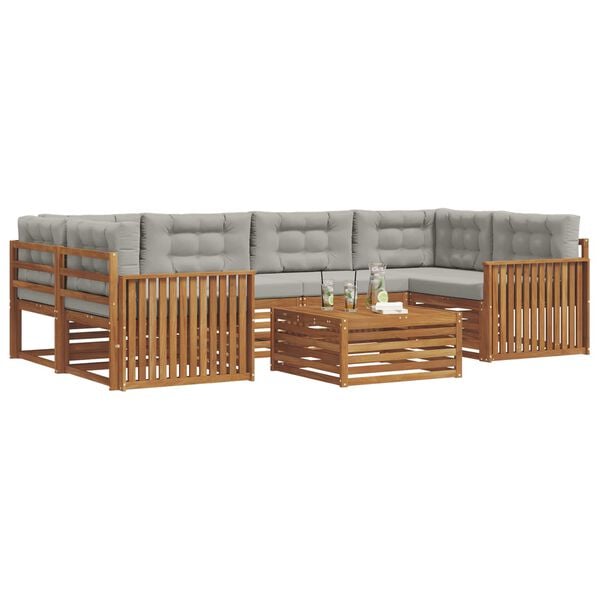 vidaXL &Sigma;&epsilon;&iota;&rho;ά &Kappa;&alpha;&nu;&alpha;&pi;έ &Epsilon;&xi;&omega;&tau;&epsilon;&rho;&iota;&kappa;&omicron;ύ 7 pcs &Phi;&upsilon;&sigma;&iota;&kappa;ό &kappa;&alpha;&iota; &Alpha;&nu;&omicron;&iota;&chi;&tau;ό &Gamma;&kappa;&rho;&iota;