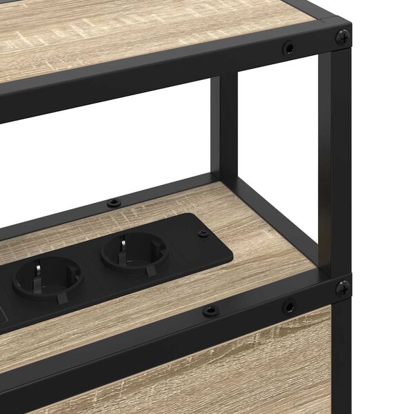 vidaXL Κεφαλάρι Αποθήκης Sonoma Oak 135 εκ. Επεξεργασμένο ξύλο