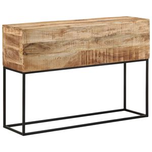 vidaXL &Tau;&rho;&alpha;&pi;έ&zeta;&iota; &Kappa;&omicron;&nu;&sigma;ό&lambda;&alpha; 110x30x75 &epsilon;&kappa;. &Mu;&alpha;&sigma;ί&phi; &Alpha;&kappa;&alpha;&tau;. &Xi;ύ&lambda;&omicron; &Mu;ά&nu;&gamma;&kappa;&omicron;/&Sigma;ί&delta;&eta;&rho;&omicron;
