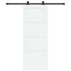 vidaXL &Sigma;&upsilon;&rho;ό&mu;&epsilon;&nu;&eta; &Pi;ό&rho;&tau;&alpha; 78 x 202 cm &Epsilon;&pi;&epsilon;&xi;&epsilon;&rho;&gamma;&alpha;&sigma;&mu;έ&nu;&omicron; &Xi;ύ&lambda;&omicron; &Lambda;&epsilon;&upsilon;&kappa;ό &kappa;&alpha;&iota; &Mu;&alpha;ύ&rho;&omicron;