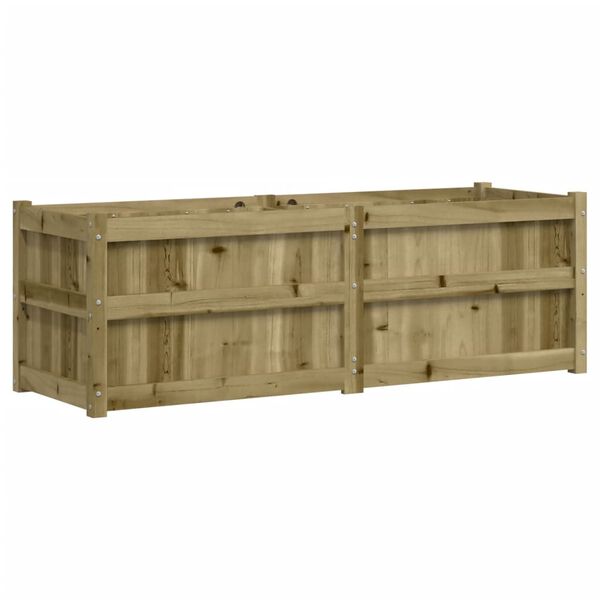 vidaXL Ζαρντινιέρα 150 x 50 x 50 εκ. από Εμποτισμένο Ξύλο Πεύκου