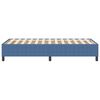 vidaXL Κρεβάτι με ελατήρια Μπλε 80 x 200 cm Βελούδο