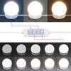 vidaXL Μπουντουάρ Σετ με LED Γυαλιστερό λευκό από Επεξεργασμένο Ξύλο