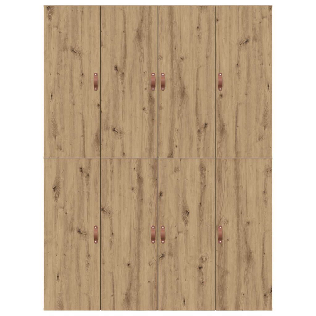 vidaXL Κρεβάτι Αποθήκευσης Ξύλου Artisan 135x190 εκ