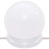 vidaXL Μπουντουάρ με LED Sonoma Δρυς 60x40x140 εκ.