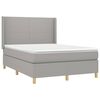 vidaXL &Kappa;&rho;&epsilon;&beta;ά&tau;&iota; Boxspring &mu;&epsilon; &Sigma;&tau;&rho;ώ&mu;&alpha; &Alpha;&nu;&omicron;&iota;&chi;&tau;ό &Gamma;&kappa;&rho;&iota; 140x190 &epsilon;&kappa;. &Upsilon;&phi;&alpha;&sigma;&mu;ά&tau;&iota;&nu;&omicron;