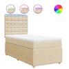 vidaXL &Kappa;&rho;&epsilon;&beta;ά&tau;&iota; Boxspring &mu;&epsilon; &Sigma;&tau;&rho;ώ&mu;&alpha; &Kappa;&rho;&epsilon;&mu; 90x200 &epsilon;&kappa;.&Upsilon;&phi;&alpha;&sigma;&mu;ά&tau;&iota;&nu;&omicron;