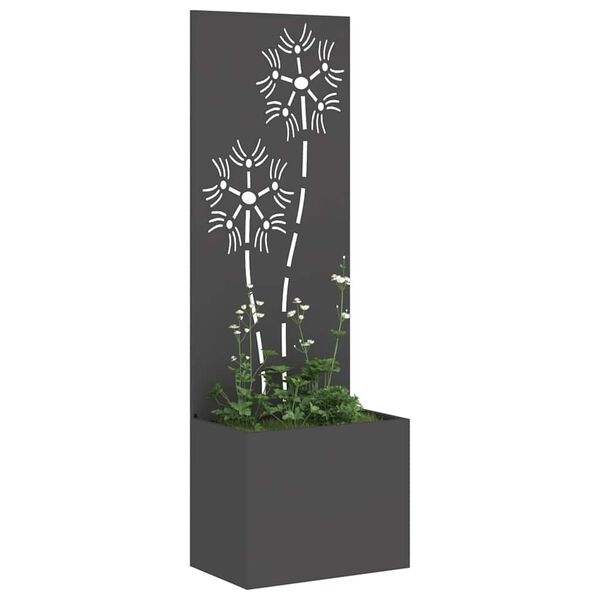vidaXL &Omicron;&theta;ό&nu;&eta; &Iota;&delta;&iota;&omega;&tau;&iota;&kappa;ό&tau;&eta;&tau;&alpha;&sigmaf; &Kappa;ή&pi;&omicron;&upsilon; Floral &Mu;&alpha;ύ&rho;&omicron; 50 x 140 cm
