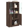 vidaXL Ντουλάπα με Πόρτες 68x37x142 εκ. Επεξεργασμένο Ξύλο