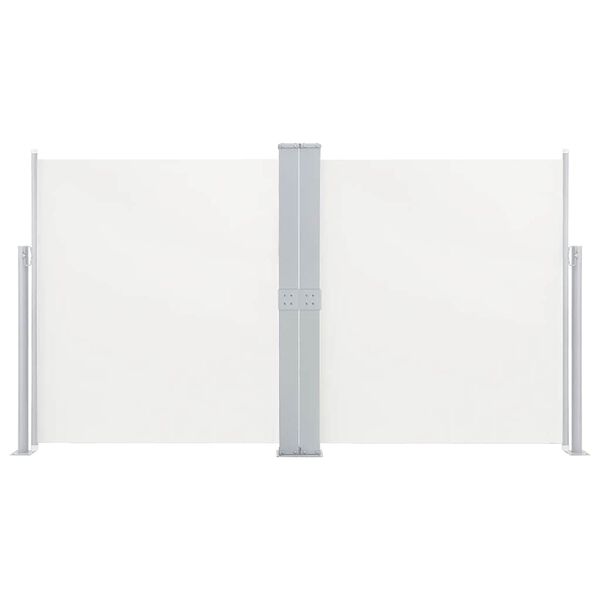 vidaXL Σκίαστρο Πλαϊνό Συρόμενο Κρεμ 140 x 600 εκ.