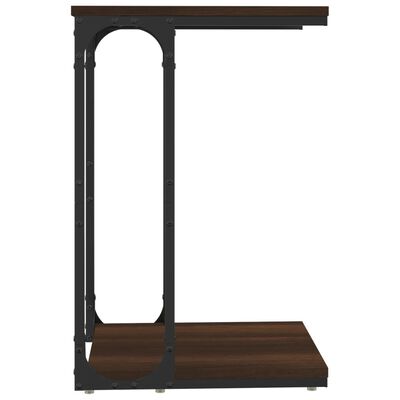 vidaXL Βοηθητικό Τραπέζι Καφέ Δρυς 40 x 30 x 60 εκ. Επεξεργασμένο Ξύλο