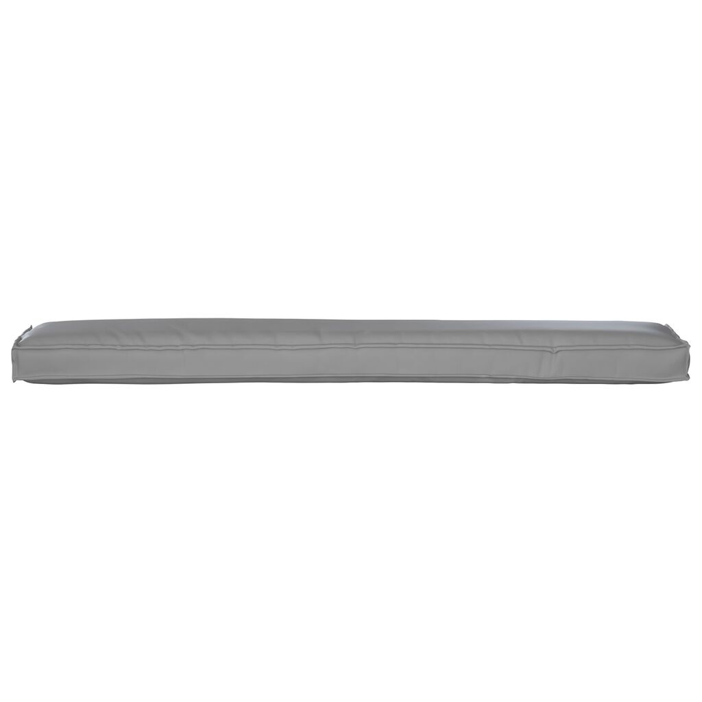 vidaXL Μαξιλάρι Παλέτας για Παγκάκι Γκρι 200x40x8 εκ. Ύφασμα Oxford