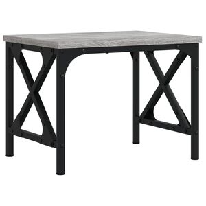 vidaXL Βάση Εκτυπωτή Γκρι Sonoma 40x30x31 εκ. από Επεξεργασμένο Ξύλο