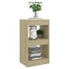 vidaXL Βιβλιοθήκη/Διαχωριστικό Χώρου Sonoma Δρυς 40 x 30 x 72 εκ.