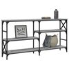 vidaXL Τραπέζι Κονσόλα Γκρι Sonoma 150 x 29 x 76,5 εκ. Επεξεργ. Ξύλο