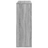 vidaXL Βιβλιοθήκη/Διαχωριστικό Χώρου Γκρι Sonoma 100x33x94,5 εκ.
