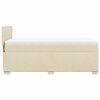 vidaXL &Kappa;&rho;&epsilon;&beta;ά&tau;&iota; Boxspring &mu;&epsilon; &Sigma;&tau;&rho;ώ&mu;&alpha; &Kappa;&rho;&epsilon;&mu; 90x200 &epsilon;&kappa;.&Upsilon;&phi;&alpha;&sigma;&mu;ά&tau;&iota;&nu;&omicron;