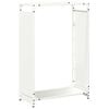 vidaXL &Rho;ά&phi;&iota; &gamma;&iota;&alpha; &kappa;&alpha;&upsilon;&sigma;ό&xi;&upsilon;&lambda;&alpha; &Lambda;&epsilon;&upsilon;&kappa;ό 60x28x90 cm &Alpha;&tau;&sigma;ά&lambda;&iota; &psi;&upsilon;&chi;&rho;ή&sigmaf; έ&lambda;&alpha;&sigma;&eta;&sigmaf;