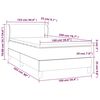 vidaXL &Kappa;&rho;&epsilon;&beta;ά&tau;&iota; Boxspring &mu;&epsilon; &Sigma;&tau;&rho;ώ&mu;&alpha; &Gamma;&kappa;&rho;&iota; 100x200&epsilon;&kappa;. &alpha;&pi;ό &Sigma;&upsilon;&nu;&theta;&epsilon;&tau;&iota;&kappa;ό &Delta;έ&rho;&mu;&alpha;