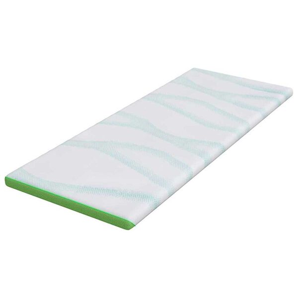 vidaXL Στρώματα Λευκό και Πράσινο 70 x 200 cm