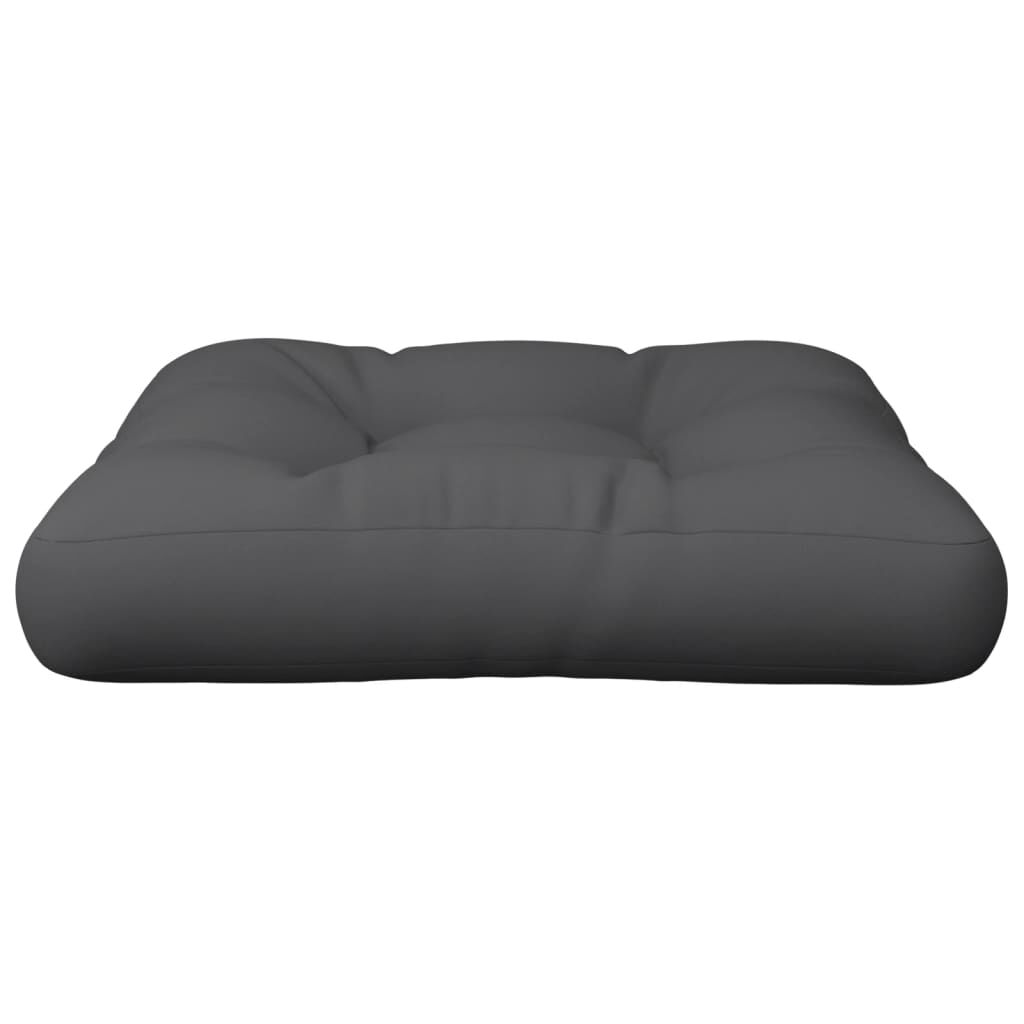 vidaXL Μαξιλάρι Παλέτας Ανθρακί 60 x 61,50 x 12 εκ. Υφασμάτινο