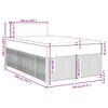 vidaXL &Kappa;&rho;&epsilon;&beta;ά&tau;&iota; Boxspring &mu;&epsilon; &Sigma;&tau;&rho;ώ&mu;&alpha; &Alpha;&nu;&omicron;&iota;&chi;&tau;ό &Gamma;&kappa;&rho;&iota; 120x200 &epsilon;&kappa;. &Upsilon;&phi;&alpha;&sigma;&mu;ά&tau;&iota;&nu;&omicron;