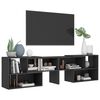 vidaXL Έπιπλο Τηλεόρασης Γκρι 149 x 30 x 52 εκ. από Επεξ. Ξύλο