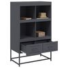 vidaXL Ντουλάπι Ανθρακί 68x39x111,5 εκ. από Χάλυβα