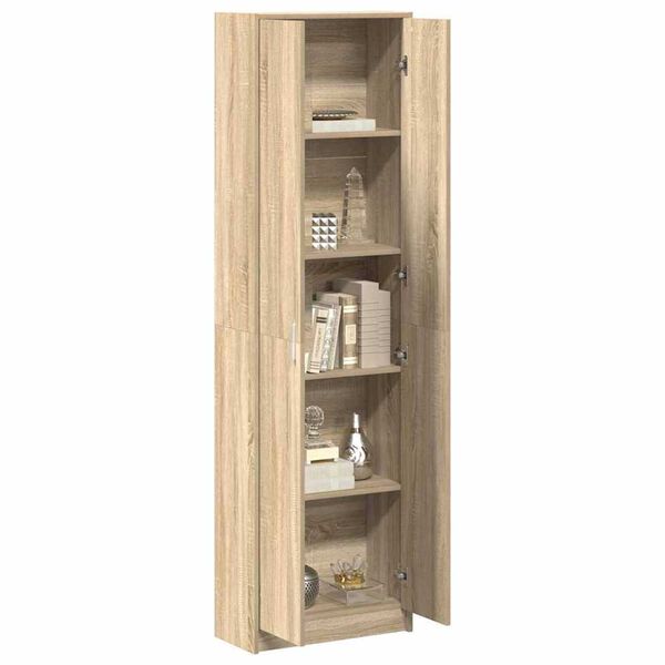 vidaXL Ντουλάπι Sonoma Δρυς 55 x 25 x 189 εκ. Επεξεργασμένο ξύλο