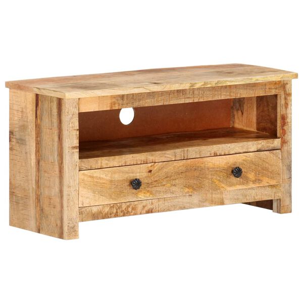 vidaXL Έπιπλο Τηλεόρασης 79 x 30 x 40 εκ. από Ακατέργαστο Ξύλο Μάνγκο