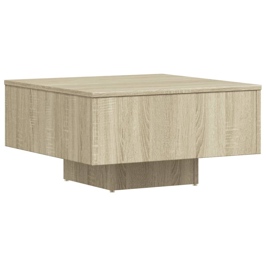 vidaXL Τραπεζάκι Σαλονιού Sonoma Δρυς 60 x 60 x 31,5 εκ. Επεξ. Ξύλο