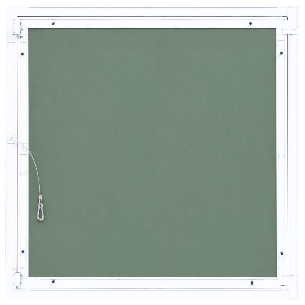 vidaXL Θυρίδα Επίσκεψης Γυψοσανίδας 300 x 300 χιλ. Σκελετός Αλουμινίου