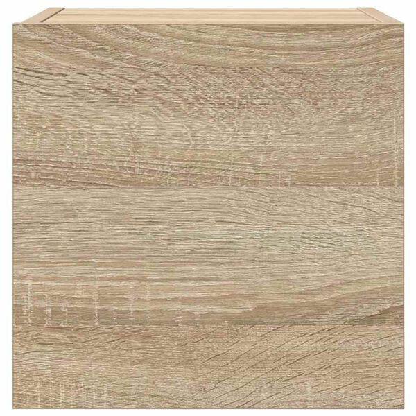 vidaXL Έπιπλο Τηλεόρασης Κρεμαστό Sonoma Δρυς 30,5 x 30 x 30 εκ.