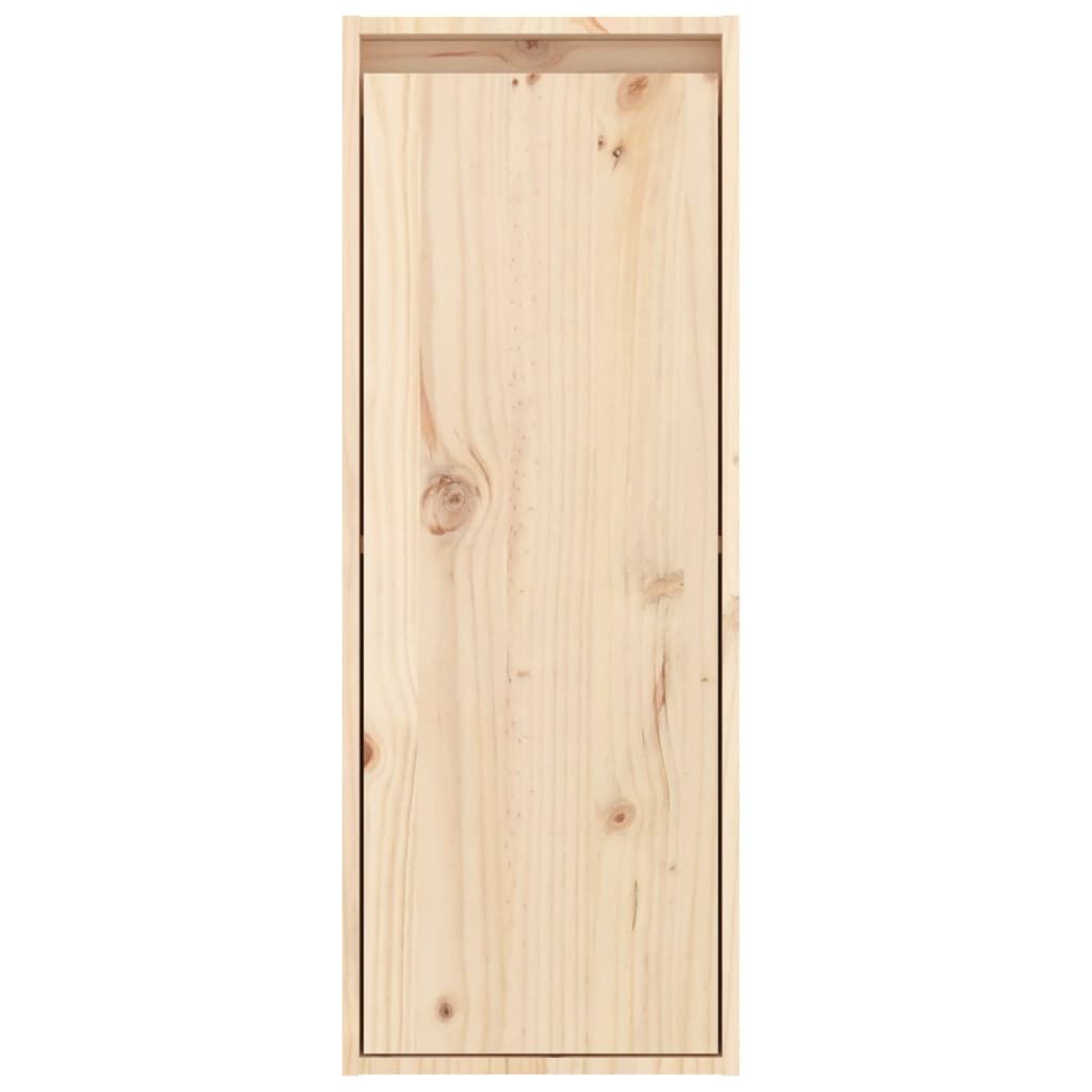 vidaXL Ντουλάπια Τοίχου 2 τεμ. 30 x 30 x 80 εκ από Μασίφ Ξύλο Πεύκου