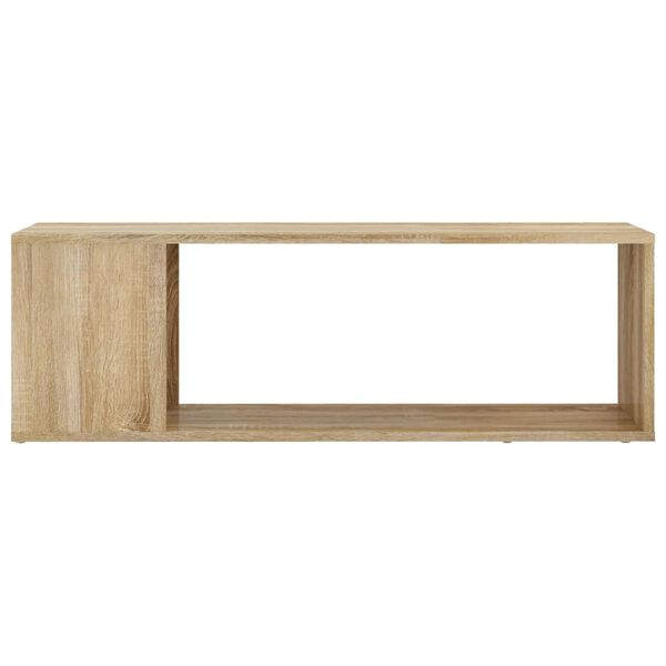 vidaXL Έπιπλο Τηλεόρασης Sonoma Δρυς 100 x 24 x 32 εκ. Επεξεργ. Ξύλο