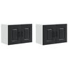 vidaXL &Pi;ά&nu;&epsilon;&lambda; &pi;&lambda;&upsilon;&nu;&tau;&eta;&rho;ί&omicron;&upsilon; &pi;&iota;ά&tau;&omega;&nu; Kalmar 2 pcs &Mu;&alpha;ύ&rho;&omicron; &Epsilon;&pi;&epsilon;&xi;&epsilon;&rho;&gamma;&alpha;&sigma;&mu;έ&nu;&omicron; &Xi;ύ&lambda;&omicron;