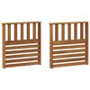 vidaXL &Mu;&pi;ά&rho;&epsilon;&sigmaf; 2 pcs &Kappa;&alpha;&phi;έ 60 x 6 x 61 &epsilon;&kappa; &Epsilon;&pi;&epsilon;&xi;&epsilon;&rho;&gamma;&alpha;&sigma;&mu;έ&nu;&omicron; &xi;ύ&lambda;&omicron;