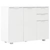 vidaXL &Mu;&pi;&omicron;&upsilon;&phi;έ&sigmaf; &Gamma;&upsilon;&alpha;&lambda;&iota;&sigma;&tau;&epsilon;&rho;ό&sigmaf; &Lambda;&epsilon;&upsilon;&kappa;ό&sigmaf; 107x35x80,5 &epsilon;&kappa;.